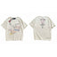 PALY Hollywood Cross & Art Graphic T-Shirt - Cream