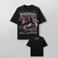 YoungLA Heavyweight Acid Wash Oversized Tee – Reaper & Muscle Car Graphic