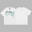 Revenge Blue & Green Gradient Arch Logo Short Sleeve T-Shirt (White)