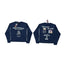 PALY Hollywood "Jesus Loves You" Graphic Long-Sleeve T-Shirt - Navy Blue