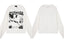 Enfants Riches Déprimés Armed Figure & Vintage Print Long-Sleeve - White