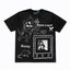 Enfants Riches Déprimés "Anxiety" All-Over Graphic T-Shirt - Black