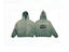 PALY Hollywood "Legends Rest Here" Gradient Zip-Up Hoodie - Green
