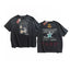 PALY Hollywood Multi-Graphic & Text Tee - Black