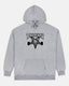 SKATEGOAT HOODIE - GREY/BLACK