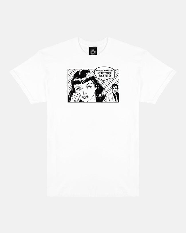 BOYFRIEND - TSHIRT - WHITE Hover Image
