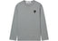 Comme des Garcons PLAY Double Eye Black Heart L/S Tee Grey