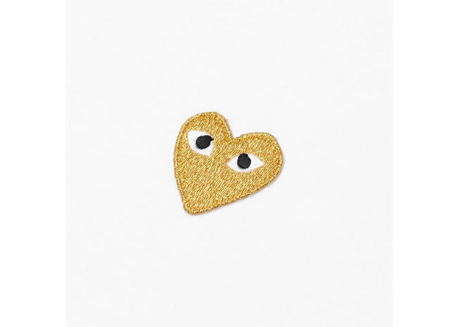 Comme des Garcons Play Gold Heart T-shirt White Main Image