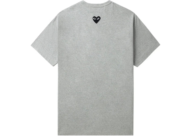 Comme des Garcons PLAY Heart Emblem Tee Grey Main Image