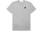 Comme des Garcons Play Women's Black Heart Emblem T-shirt Grey