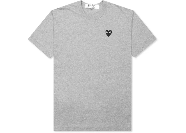 Comme des Garcons Play Women's Black Heart Emblem T-shirt Grey Hover Image