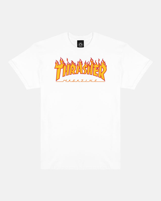FLAME - TSHIRT - WHITE Hover Image