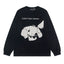 Enfants Riches Déprimés Abstract Dog Graphic Long-Sleeve - Black