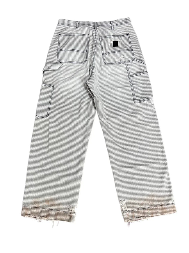 Enfants Riches Déprimés Distressed & Stained Denim Jeans - Light Blue Main Image