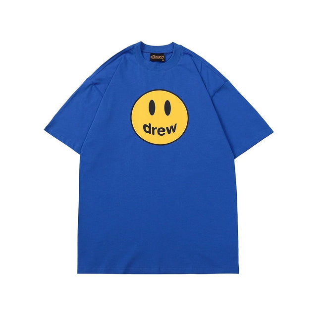 Drew House Mascot Smiley Tee, Royal Blue Hover Image