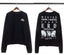 Enfants Riches Déprimés Small Chest Logo & Back "Wasted Tears" Long-Sleeve   - Black