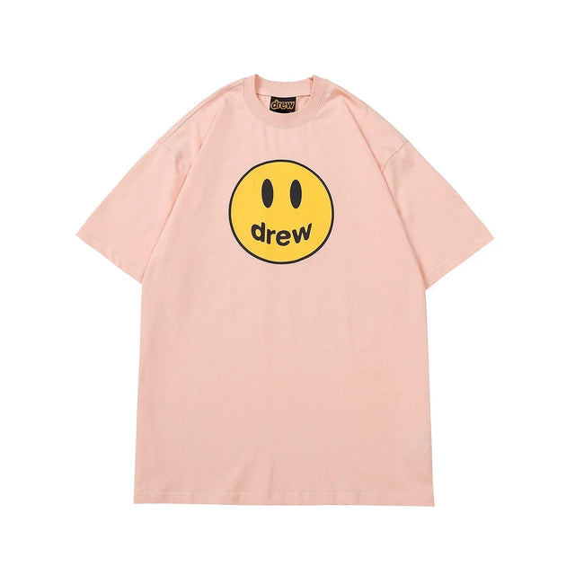 Drew House Mascot Smiley Tee, Light Pink Hover Image