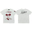 Enfants Riches Déprimés Mouse Ears Portrait & "Lust" T-Shirt - White