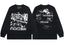 Enfants Riches Déprimés Inverted Collage & "Say Goodbye The Ground" Long-Sleeve  - Black