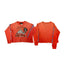 PALY Hollywood Vintage Portrait Graphic Long-Sleeve T-Shirt - Orange