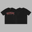 Revenge Outline Arch Logo Short Sleeve T-Shirt  Black