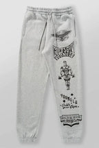YOUNGLA x Gold's Gym Men's Vintage Graphic Joggers / Sweatpants