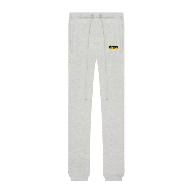 Drew Light Oatmeal Logo Fleece-Lined Joggers Hover Image