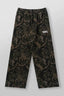 YoungLA Camo Casual Training Sweatpants – Dark Brown Tree Camo Edition