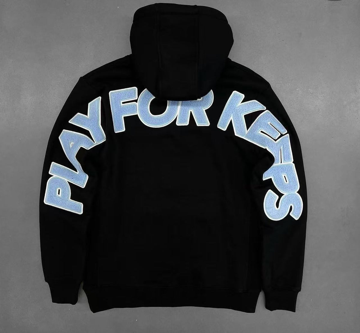 Geedup Black Light Blue Play For Keeps Hoodie