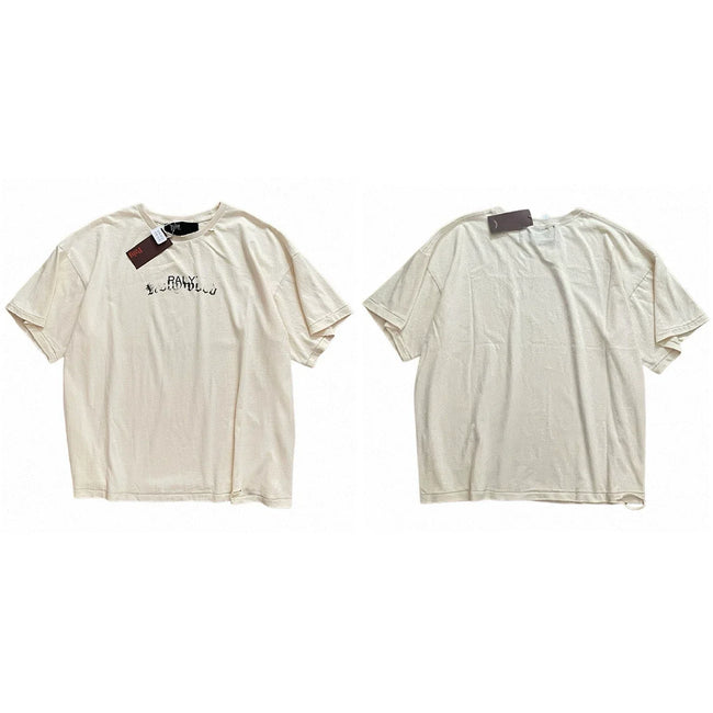 PALY Hollywood Center Small Logo Graphic T-Shirt - Cream Hover Image