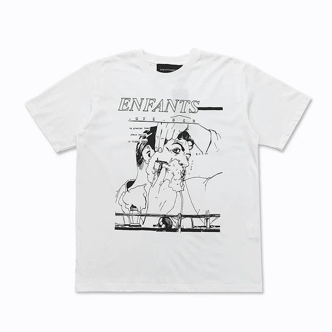 Enfants Riches Déprimés Manga/Line Art Graphic T-Shirt - White Hover Image