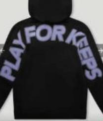 Geedup Black Purple Play For Keeps Hoodie Hover Image