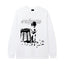 Enfants Riches Déprimés Crown Child Portrait Long-Sleeve - White