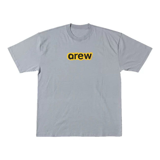 Drew House Logo Short Sleeve T‑Shirt, Grey Hover Image