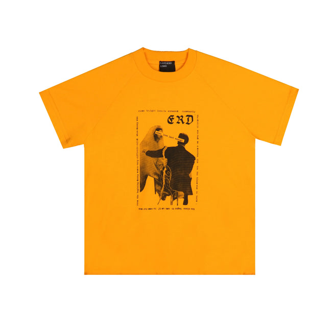 Enfants Riches Déprimés "E.R.D" Blindfolded Portraits T-Shirt - Yellow Hover Image