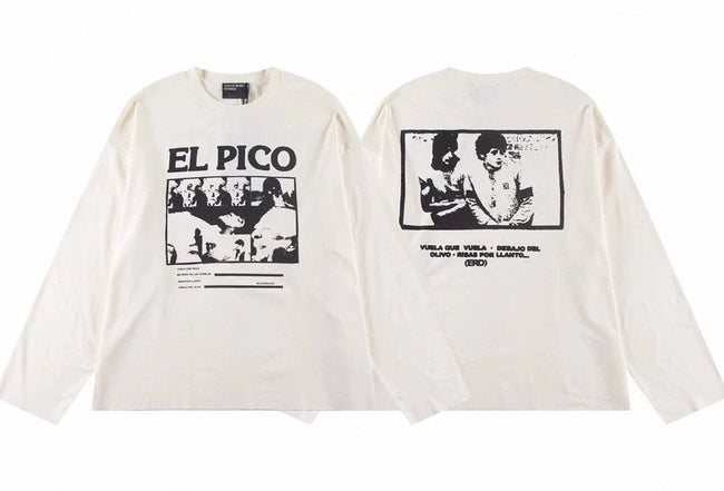 Enfants Riches Déprimés "El Pico" Film Still Long-Sleeve - Cream Hover Image