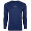 YOUNGLA- Navy Blue Raglan Long-Sleeve Gym Shirt