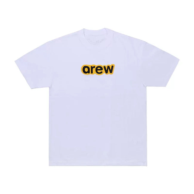 Drew House Logo Short Sleeve T‑Shirt, White Hover Image