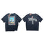 PALY Hollywood "I ♥ Hollywood" Cross Graphic T-Shirt - Black