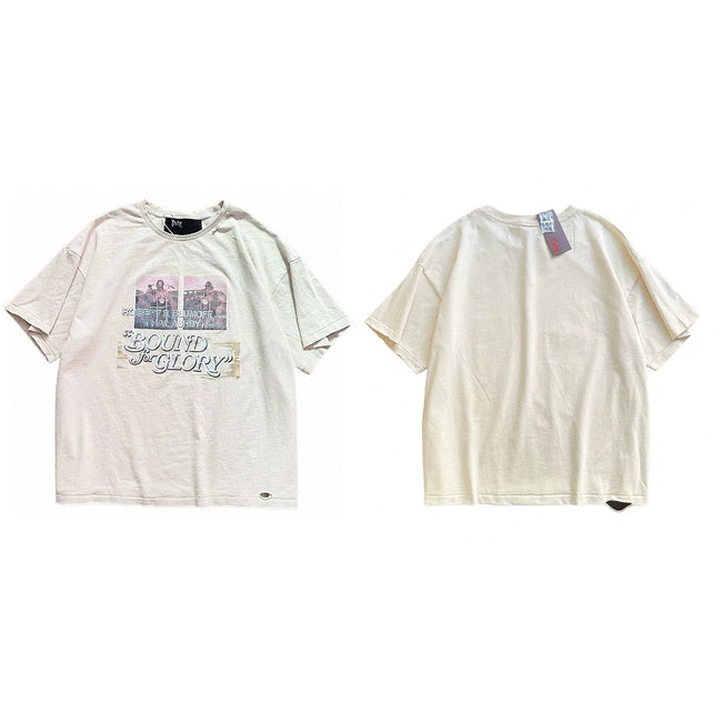PALY Hollywood "Bound for Glory" Graphic T-Shirt - Cream Hover Image