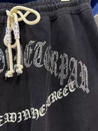 PALY Hollywood Vintage Multi-Graphic Sweatpants - Black