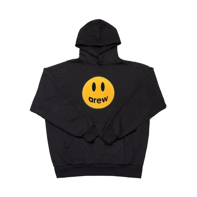 Drew House Smiley Face Pullover Hoodie, Black Hover Image