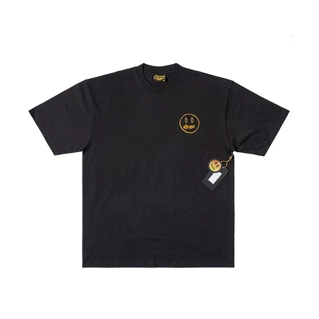 Drew House Mini Smiley Short Sleeve Tee, Black Hover Image