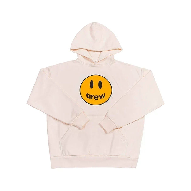 Drew House Smiley Face Pullover Hoodie, Cream Hover Image