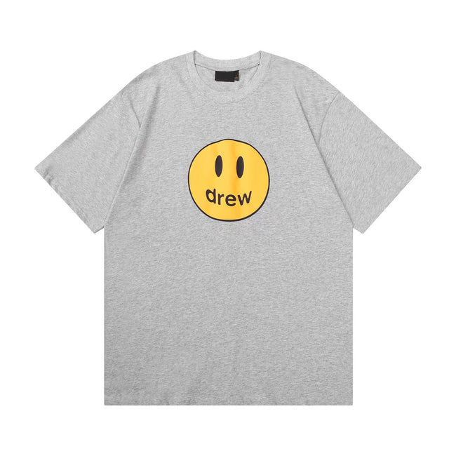 Drew House Mascot Smiley Tee, Heather Grey Hover Image