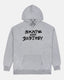 SKATE AND DESTROY - HOODIE - GREY