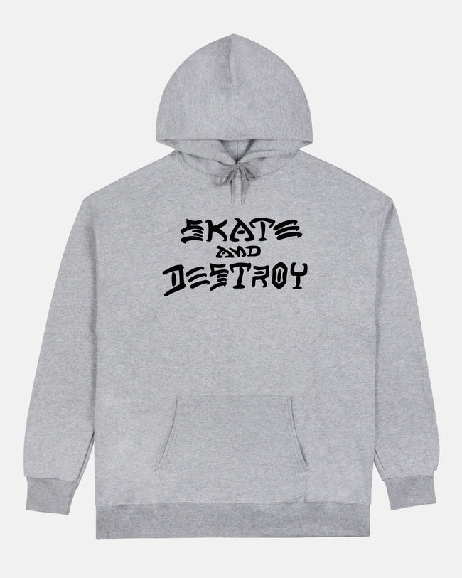 SKATE AND DESTROY - HOODIE - GREY Hover Image