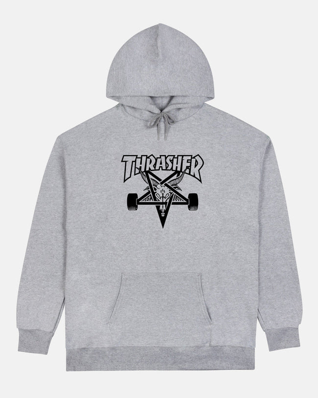 SKATEGOAT HOODIE - GREY/BLACK Hover Image