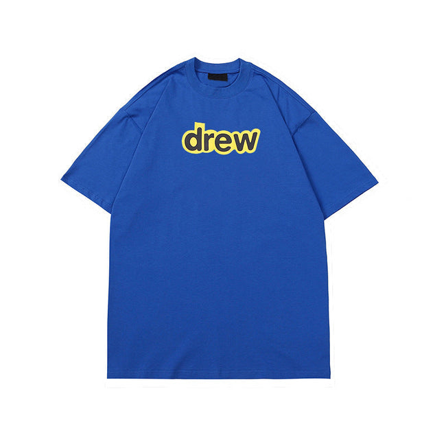 Drew House Classic Logo Tee, Royal Blue Hover Image