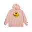 Drew House Mascot Smiley Logo Pink Unisex Oversized Fleece Hoodie